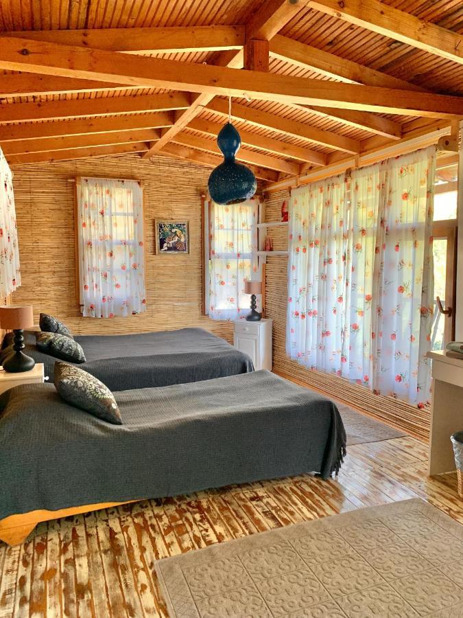 Bamboo Bungalow With Sea View In Kabak Bay, Oeluedeniz Fethiye Exterior foto